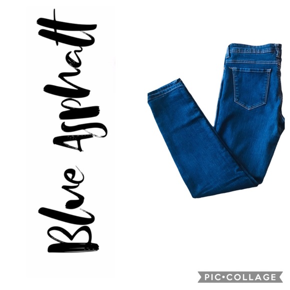 blue asphalt women's jeans